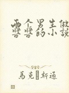 两个男生做酿酿酱酱的小说