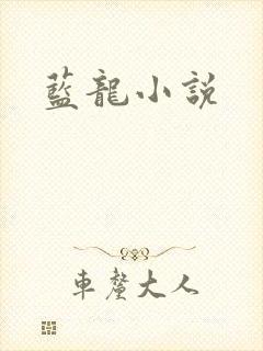 蓝龙小说封面