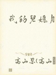 我的儿媳月月封面