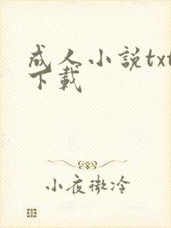 成人小说txt下载