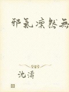 邪气凛然无弹窗