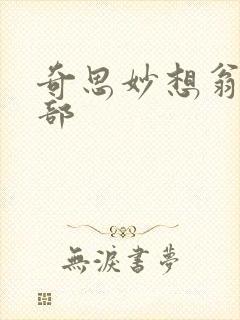 奇思妙想翁十三部