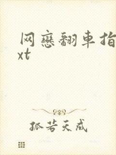 网恋翻车指南txt