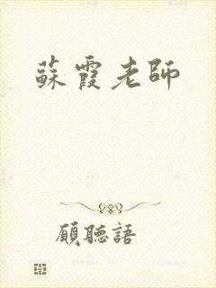 苏霞老师