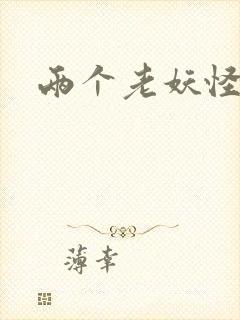 两个老妖怪封面