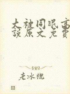大被同眠高粱小说原文免费阅读