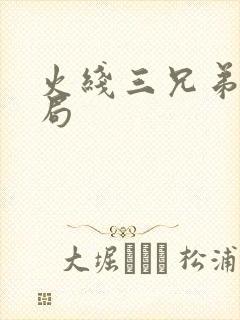 火线三兄弟大结局