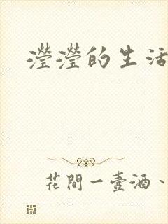 滢滢的生活日记