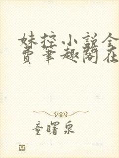 妹控小说全文免费笔趣阁在线阅读