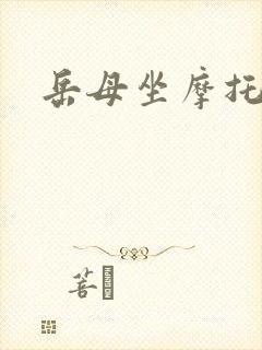 岳母坐摩托