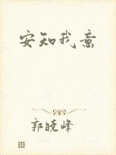 安知我意