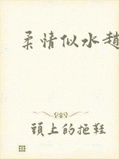 柔情似水赵雅儿