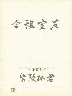 合租室友封面