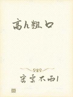 高h粗口
