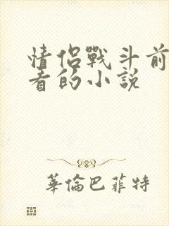 情侣战斗前适合看的小说