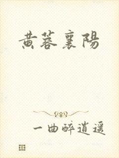 黄蓉襄阳