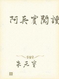 阿兵宾阅读目录封面