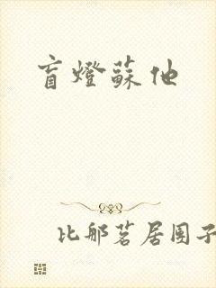 盲灯苏他