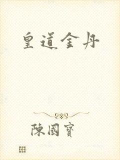 皇道金丹封面