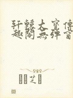 轩辕大宝传奇笔趣阁无弹窗