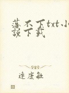 落不下txt小说下载
