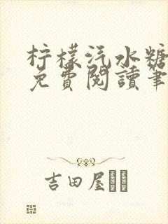 柠檬汽水糖全文免费阅读笔趣阁