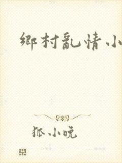 乡村乱情小说