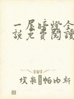 一屋暗灯全文小说免费阅读