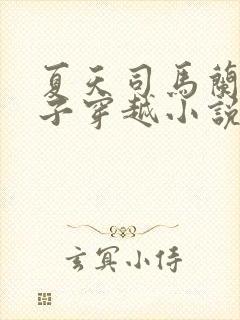 夏天司马兰九皇子穿越小说笔趣阁