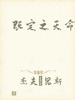 既定之天命封面
