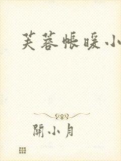 芙蓉帐暖小说封面