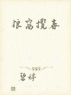 狼窝揽春封面