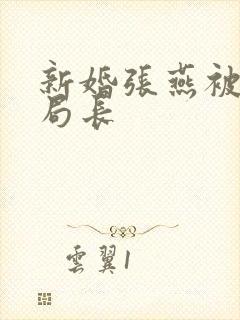 新婚张燕被两个局长