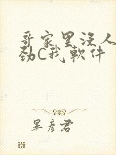 哥家里没人使点劲C我软件