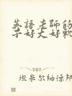 英语老师的小兔子好大好软水