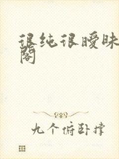 很纯很暧昧笔趣阁