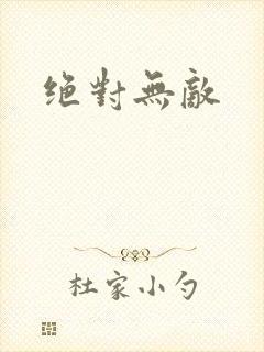 绝对无敌封面