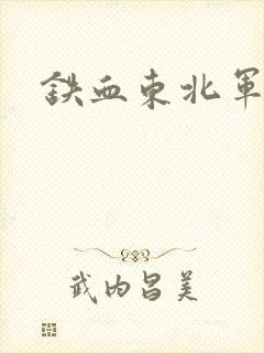 铁血东北军