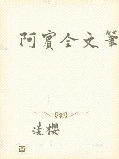阿宾全文笔趣阁