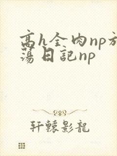 高h全肉np放荡日记np