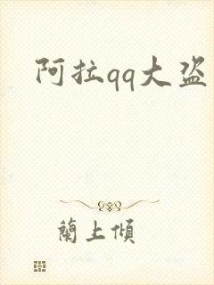 阿拉qq大盗封面