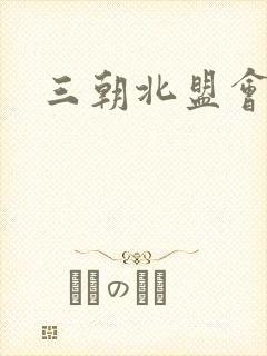 三朝北盟会编封面