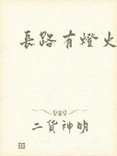 长路有灯火封面