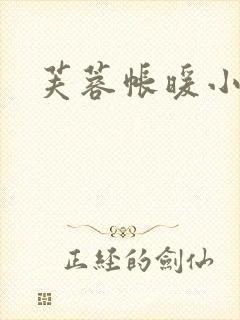 芙蓉帐暖小说