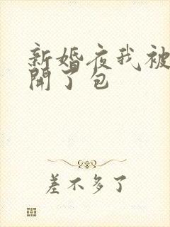 新婚夜我被伴郎开了包封面