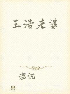 王浩老婆