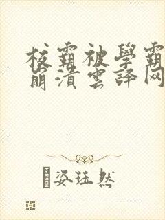 校霸被学霸玩到崩溃云译网