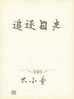 追逐日光封面