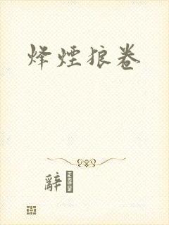 烽烟狼卷封面