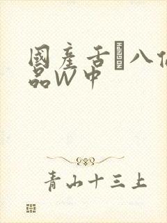 国产舌乚八伦偷品W中